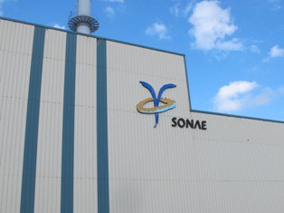 The Sonae plant in Knowsley was closed as a mark of respect yesterday